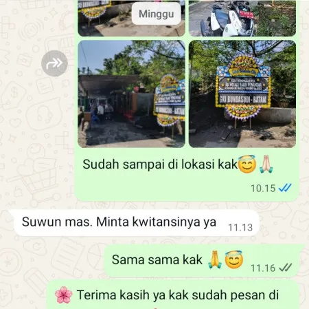 Pengiriman Papan Bunga Duka Gerdu Karangpandan