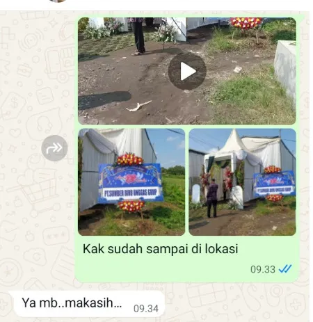 Pengiriman Karangan Bunga Gerdu Karangpandan
